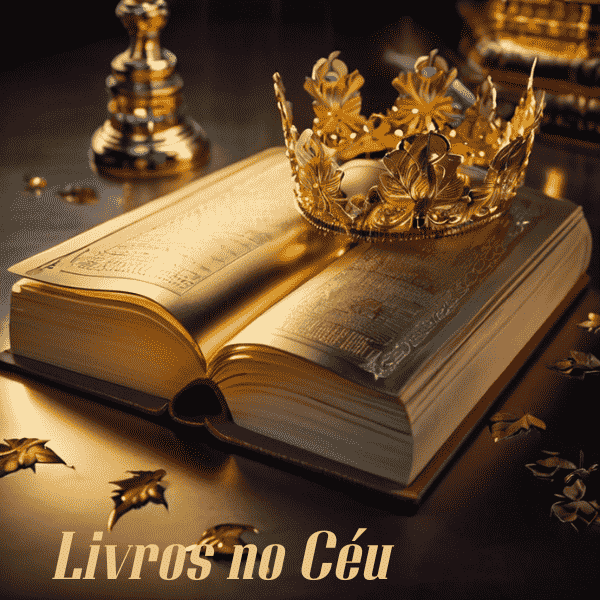 livros no céu