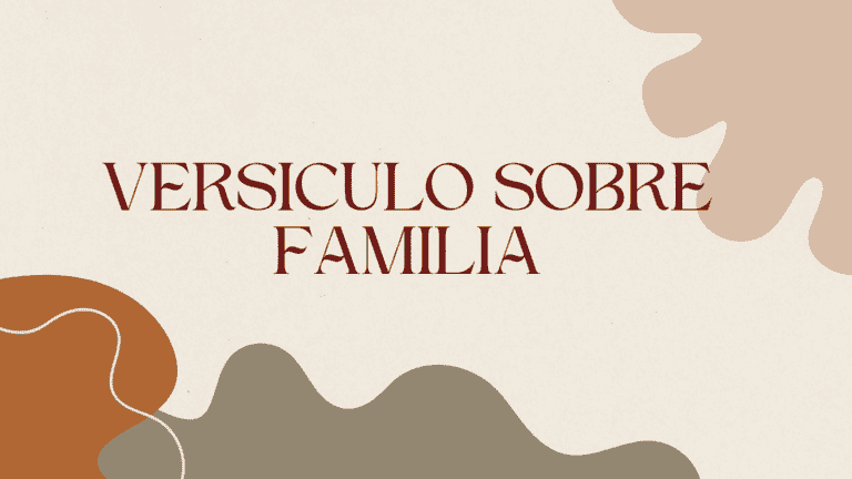 versiculo sobre a familia